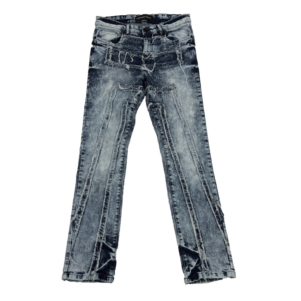 Legendary Status Jeans Men's Acid Wash Distressed 32×30.5 Denim Streetwear